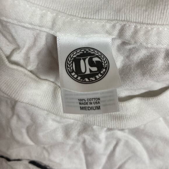 Paul Simon 2016 Tour Band Tee Shirt White Dates Medium Folk Rock 60s - Picture 5 of 6